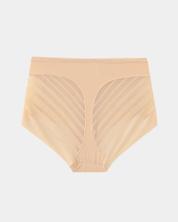 Faja moldeadora sin costuras de alta elasticidad para control de abdomen y levantamiento de glúteos, ideal para uso diario.