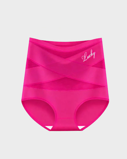 Braguitas moldeadoras sin costuras de talle alto con control de abdomen (paquete de 3/5/8)