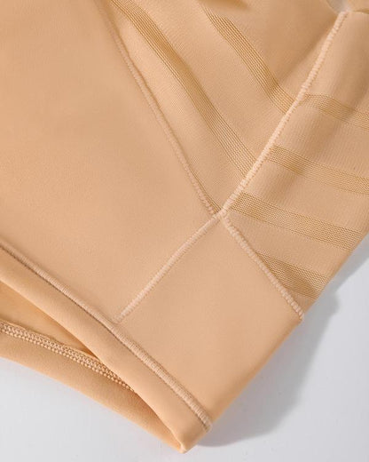 Faja moldeadora sin costuras de alta elasticidad para control de abdomen y levantamiento de glúteos, ideal para uso diario.
