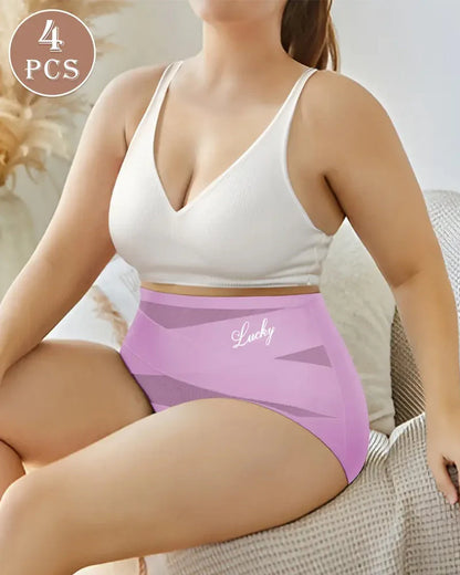 Braguitas moldeadoras sin costuras de talle alto con control de abdomen (paquete de 3/5/8)