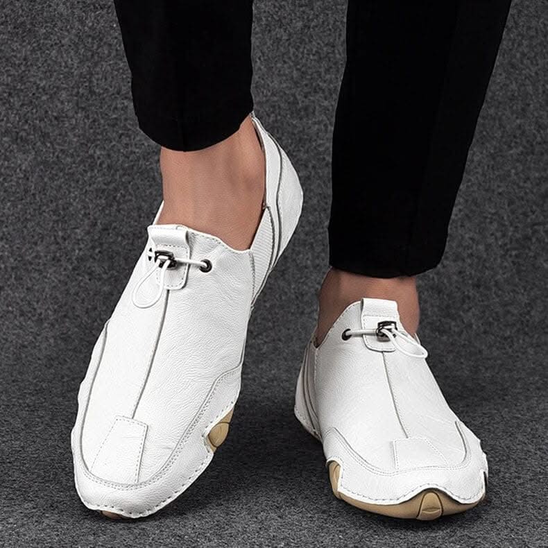 ZAPATOS SIN CORDONES DE PIEL AUTÉNTICA LORENZO