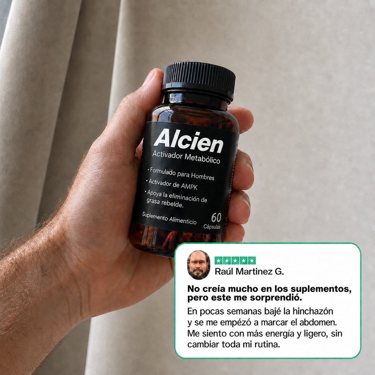 Testimonio de Raúl sobre Alcien