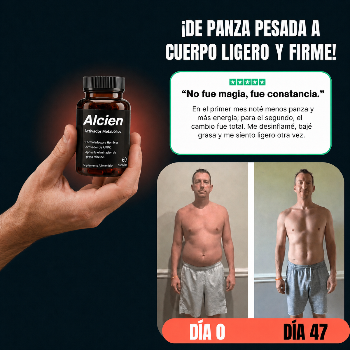 Testimonio de transformación con Alcien